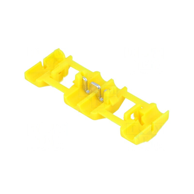 Conector rapid ELECTRO-TAP IDC 4-6mm² cablu galben | Electronic-mag.ro | Componente Electronice