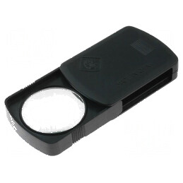 Lupă pliabilă Mărire 1.75 Ø45mm 70x50x15mm | Electronic-mag.ro | Componente Electronice