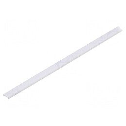 Apărătoare profile LED transparent 1m C3 | Electronic-mag.ro | Componente Electronice
