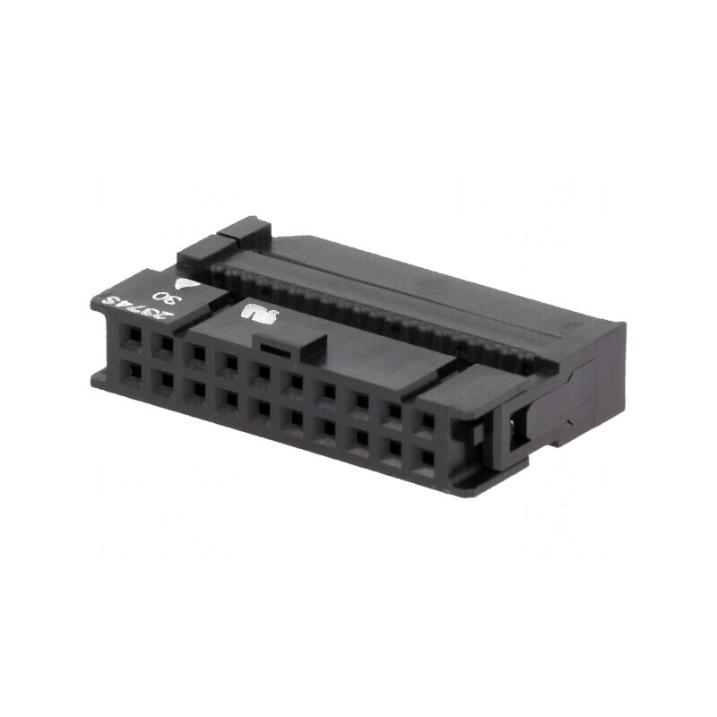 Conector IDC mufă mamă 20 PIN 1,27mm pentru cablu-bandă | Electronic-mag.ro | Componente Electronice Conector IDC mufă mamă 20 PIN 1,27mm pentru cablu-bandă | Electronic-mag.ro | Componente Electronice