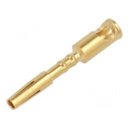 Pin mamă aurit M12 pentru lipire conectori 0,75÷1,5mm2 | Electronic-mag.ro | Componente Electronice