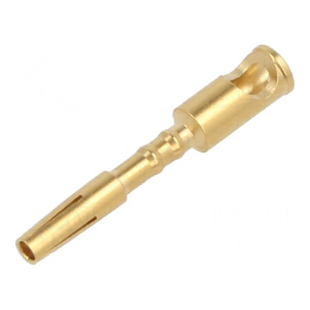 Pin mamă aurit M12 pentru lipire conectori 0,75÷1,5mm2 | Electronic-mag.ro | Componente Electronice