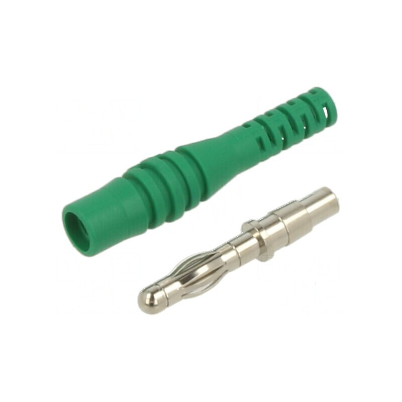 Conector banană 4mm 32A 30VAC 60VDC verde neizolat | Electronic-mag.ro | Componente Electronice Conector banană 4mm 32A 30VAC 60VDC verde neizolat | Electronic-mag.ro | Componente Electronice