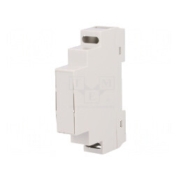 Carcasă pentru şină DIN 90mm x 17mm x 65mm ABS gri UL94V-0 | Electronic-mag.ro | Componente Electronice
