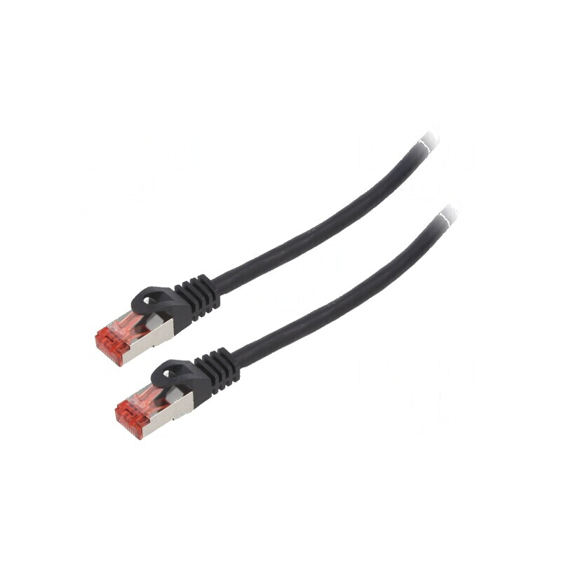 Cablul Patch S/FTP 6 LSZH negru 1,5m 26AWG | Electronic-mag.ro | Componente Electronice Cablul Patch S/FTP 6 LSZH negru 1,5m 26AWG | Electronic-mag.ro | Componente Electronice