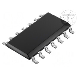 Amplificator operațional IC 250kHz SO14 2,5-5,5VDC 1pA | Electronic-mag.ro | Componente Electronice
