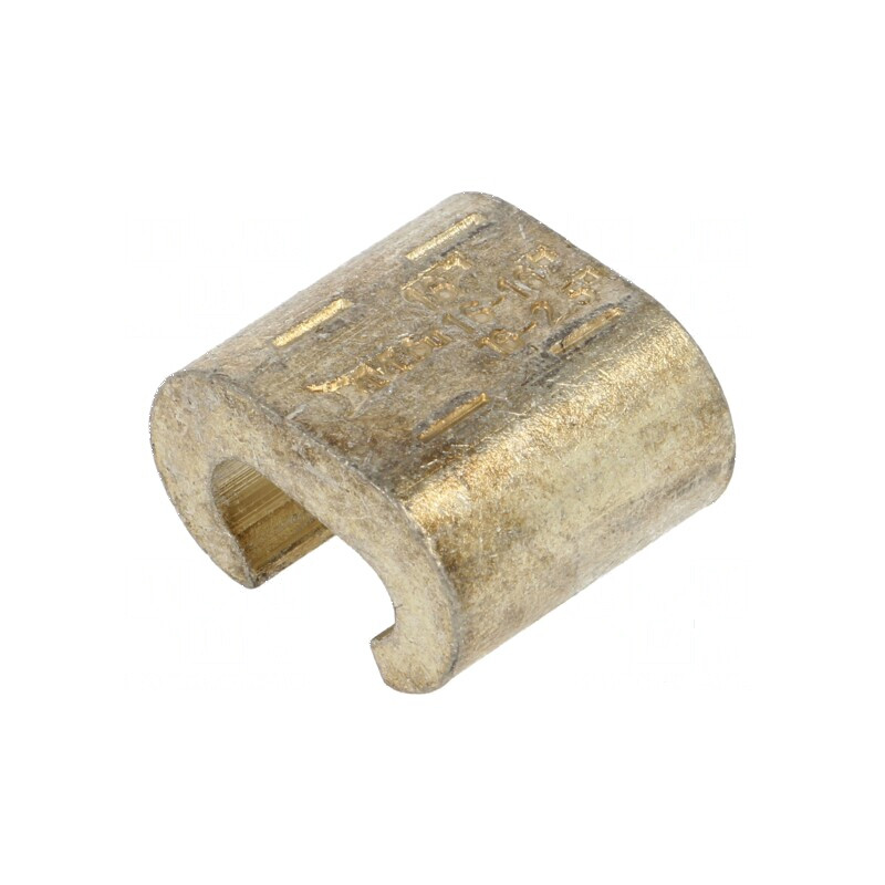 Conector cupru 16mm2 clemă laterală C cositorit 6AWG | Electronic-mag.ro | Componente Electronice