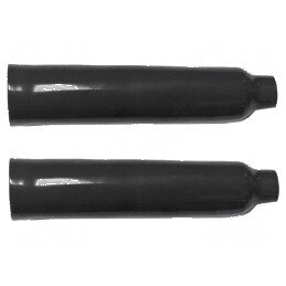 Izolator negru PVC 107mm 2 bucăți | Electronic-mag.ro | Componente Electronice
