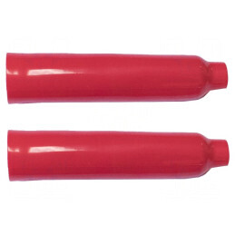 Izolator roșu PVC 107mm, 2 bucăți | Electronic-mag.ro | Componente Electronice