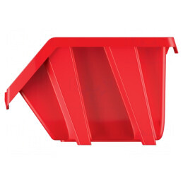 Cuvă roşie scurtă 214x198x133mm KBIS22 BINEER | Electronic-mag.ro | Componente Electronice
