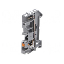 Îmbinare termică pentru șine 0,2÷6mm² 1 pistă 2 borne gri push-in | Electronic-mag.ro | Componente Electronice