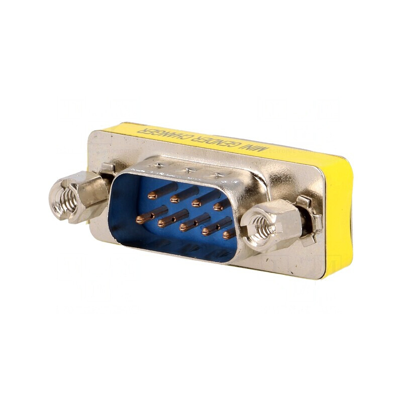 Adaptor D-Sub 9pin mufă, ambele părţi | Electronic-mag.ro | Componente Electronice