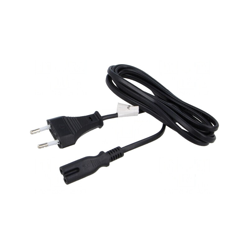 Cablu CEE 7/16 (C) mufă IEC C7 mamă PVC 1,8m negru | Electronic-mag.ro | Componente Electronice Cablu CEE 7/16 (C) mufă IEC C7 mamă PVC 1,8m negru | Electronic-mag.ro | Componente Electronice
