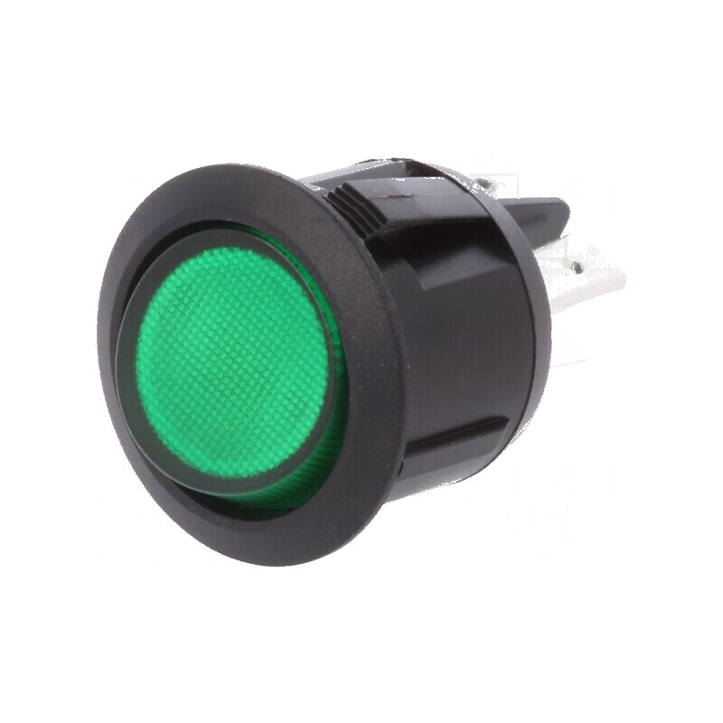 Rocker Switch DPST 2 ON-OFF 20A 12VDC Verde LED R13-244-DC 50mΩ | Electronic-mag.ro | Componente Electronice Rocker Switch DPST 2 ON-OFF 20A 12VDC Verde LED R13-244-DC 50mΩ | Electronic-mag.ro | Componente Electronice