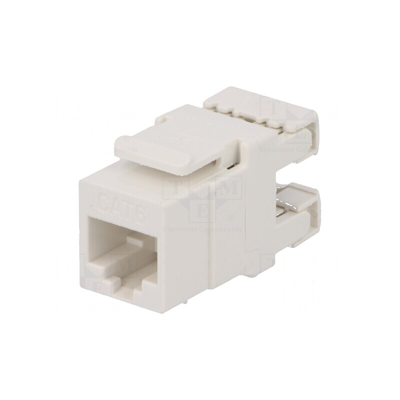 Conector RJ45 Cat 6 Keystone IDC Mamă 8 PIN | Electronic-mag.ro | Componente Electronice Conector RJ45 Cat 6 Keystone IDC Mamă 8 PIN | Electronic-mag.ro | Componente Electronice