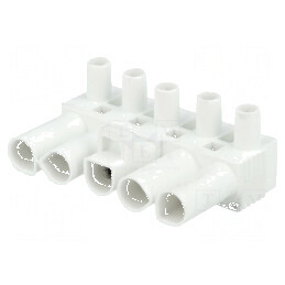 Regletă de conexiuni deconectabilă mamă 2,5mm² 16A | Electronic-mag.ro | Componente Electronice