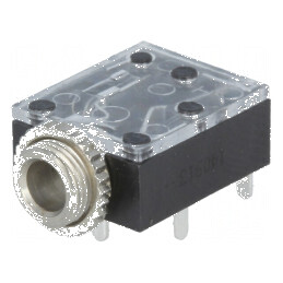 Conector Jack 3,5mm soclu mamă stereo 3 piste THT | Electronic-mag.ro | Componente Electronice