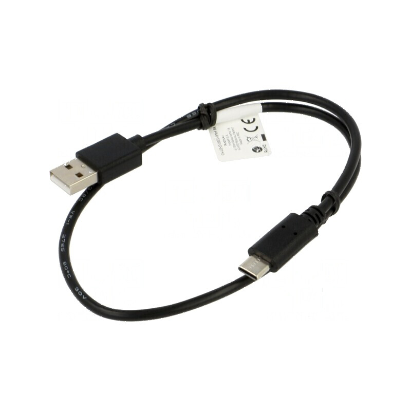 Cablu USB 2.0 A la C 0,5m negru aurit Fire: Cu | Electronic-mag.ro | Componente Electronice Cablu USB 2.0 A la C 0,5m negru aurit Fire: Cu | Electronic-mag.ro | Componente Electronice