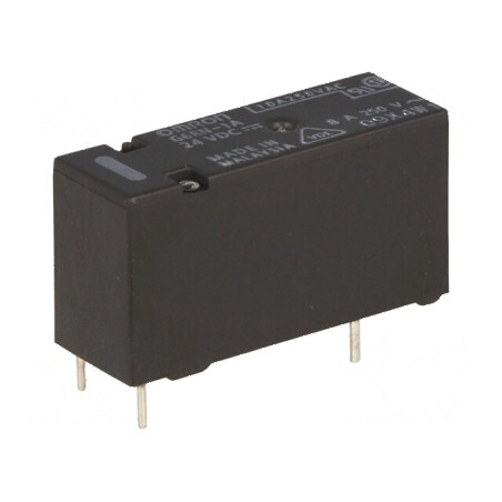 Releu electromagnetic SPST-NO 24VDC 8A | Electronic-mag.ro | Componente Electronice