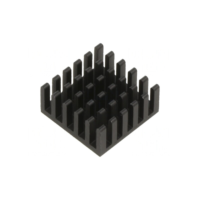 Radiator extrudat cu aripioare negre 24,2mm x 24,2mm | Electronic-mag.ro | Componente Electronice Radiator extrudat cu aripioare negre 24,2mm x 24,2mm | Electronic-mag.ro | Componente Electronice
