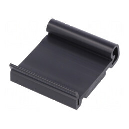 Mâner PVC 40mm pentru şină TS35 | Electronic-mag.ro | Componente Electronice