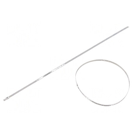 Colier de strângere din oțel inoxidabil AISI 304, 500mm x 5mm | Electronic-mag.ro | Componente Electronice