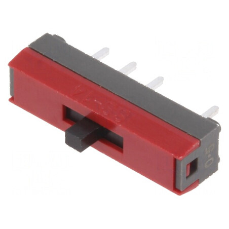 Comutator glisant Poz 3 SP3T 0,1A/30VDC ON-ON-ON vertical | Electronic-mag.ro | Componente Electronice