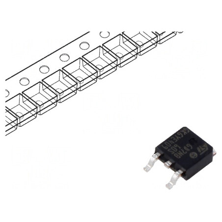 Tranzistor IGBT 600V 7A 55W DPAK | Electronic-mag.ro | Componente Electronice