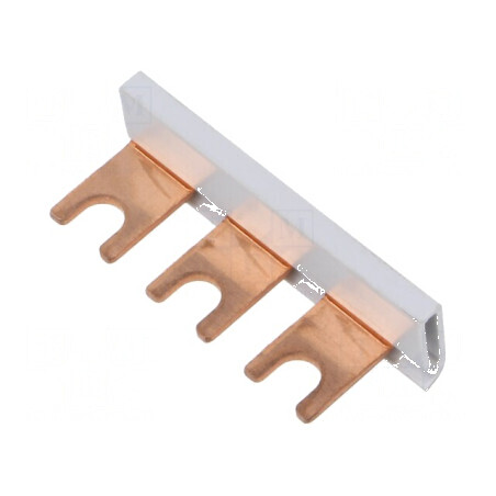 Bară colectoare 16mm² Poli: 1 Unom: 400V tip pieptene Nr.mod: 3 | Electronic-mag.ro | Componente Electronice
