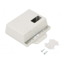 Carcasă universală cu lame de fixare 53mm x 73mm x 28mm | Electronic-mag.ro | Componente Electronice