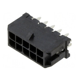 Conector cablu-placă soclu tată Micro-Fit 3.0 10 PIN 3mm | Electronic-mag.ro | Componente Electronice