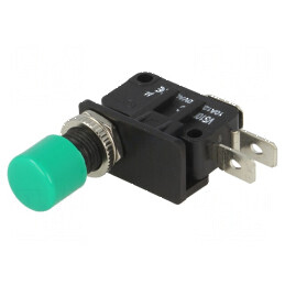 Comutator apăsare 2 SPDT 10A 250VDC Ø 13mm | Electronic-mag.ro | Componente Electronice