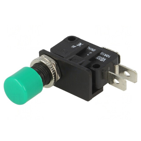 Comutator apăsare 2 SPDT 10A 250VDC Ø 13mm | Electronic-mag.ro | Componente Electronice