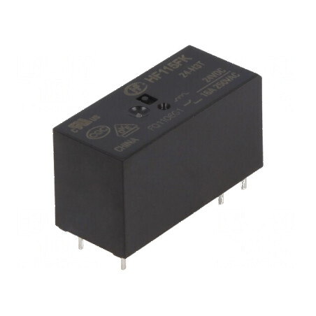 Releu electromagnetic SPST-NO 24VDC 16A 250VAC | Electronic-mag.ro | Componente Electronice