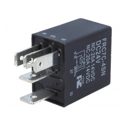 Releu electromagnetic SPDT 24VDC 25A pentru autovehicule | Electronic-mag.ro | Componente Electronice