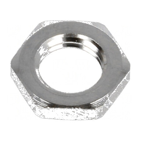 Piuliță M8 din alamă nichel 13mm, temperatură 20÷100°C, filet metric pas 1 | Electronic-mag.ro | Componente Electronice