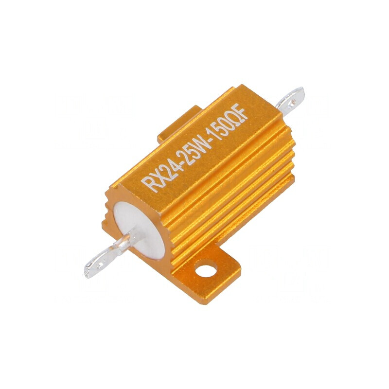 Rezistor 150Ω 25W ±1% cu radiator pentru lipit | Electronic-mag.ro | Componente Electronice Rezistor 150Ω 25W ±1% cu radiator pentru lipit | Electronic-mag.ro | Componente Electronice