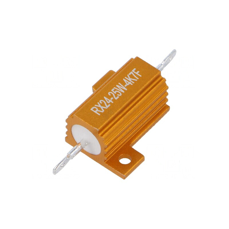 Rezistor bobinat 4,7kΩ 25W ±1% cu radiator pentru lipit | Electronic-mag.ro | Componente Electronice Rezistor bobinat 4,7kΩ 25W ±1% cu radiator pentru lipit | Electronic-mag.ro | Componente Electronice