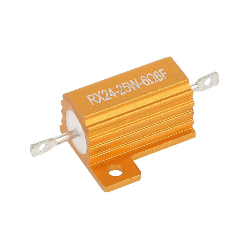 Rezistor bobinat cu radiator 6,8Ω 25W ±1% 50ppm/°C pentru lipit | Electronic-mag.ro | Componente Electronice Rezistor bobinat cu radiator 6,8Ω 25W ±1% 50ppm/°C pentru lipit | Electronic-mag.ro | Componente Electronice