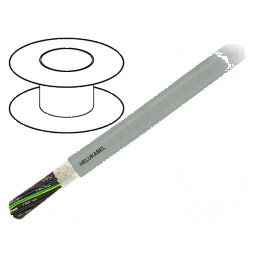 Cablu de control JZ-HF 5G0,5mm² PVC gri litat Cu 6,3mm | Electronic-mag.ro | Componente Electronice