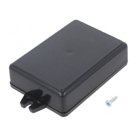 Carcasă universală 60mm X, 84mm Y, 23mm Z cu lame de fixare | Electronic-mag.ro | Componente Electronice