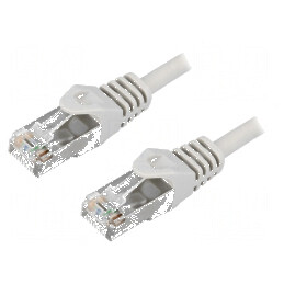 Cabluri patch F/UTP 5e litat CCA PVC gri 2m 26AWG | Electronic-mag.ro | Componente Electronice