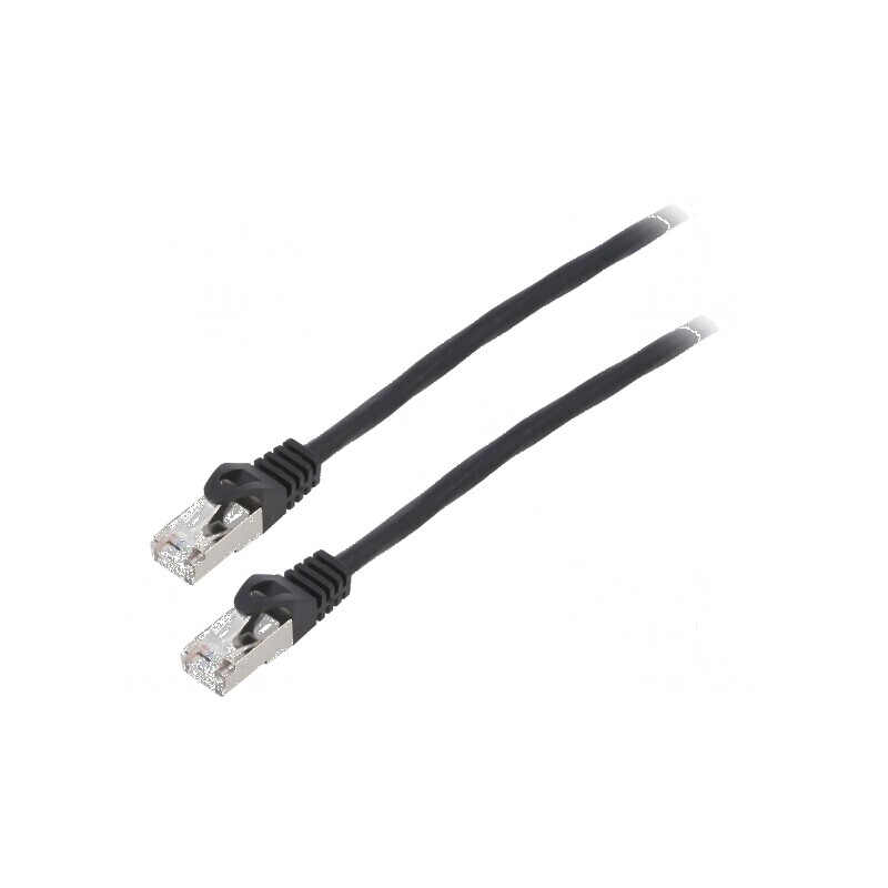Cablul Patch F/UTP 6 litat CCA PVC negru 3m 26AWG | Electronic-mag.ro | Componente Electronice Cablul Patch F/UTP 6 litat CCA PVC negru 3m 26AWG | Electronic-mag.ro | Componente Electronice