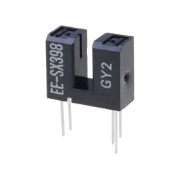 Senzor fotoelectric transmițător-receptor DARK-ON cu slot | Electronic-mag.ro | Componente Electronice