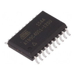 Microcontroler 8051 Flash 4k x 8bit cu Interfaţă UART 2,7-6VDC | Electronic-mag.ro | Componente Electronice
