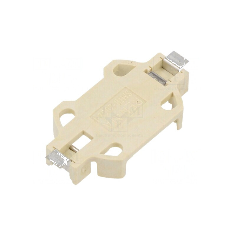 Soclu baterie 2032 orizontal SMD LCP | Electronic-mag.ro | Componente Electronice