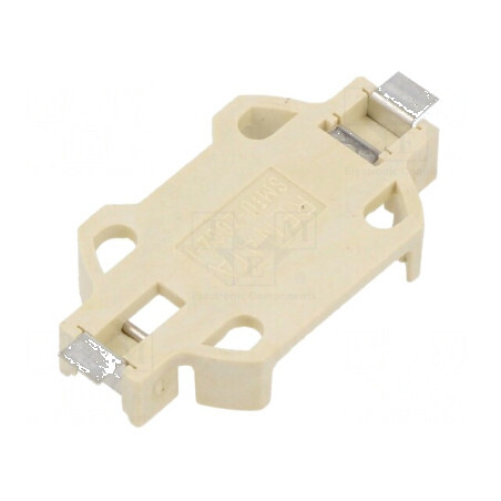 Soclu baterie 2032 orizontal SMD LCP | Electronic-mag.ro | Componente Electronice