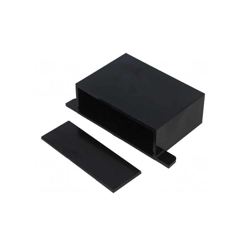 Carcasă ABS cu panou cu lame de fixare 70mm x 50mm x 25mm | Electronic-mag.ro | Componente Electronice