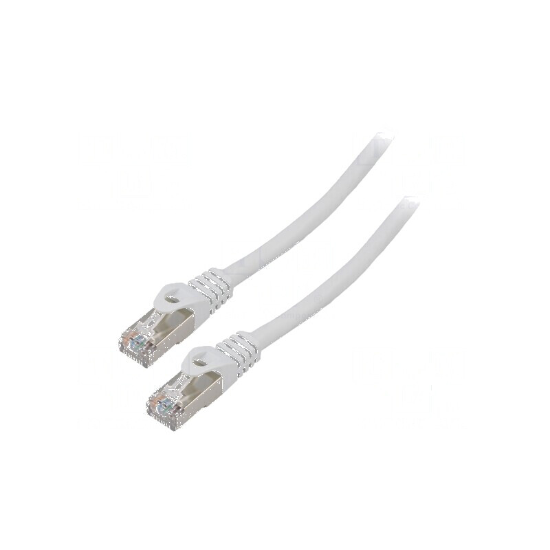 Cabluri Patch F/UTP 6 litar CCA PVC gri 3m 26AWG | Electronic-mag.ro | Componente Electronice