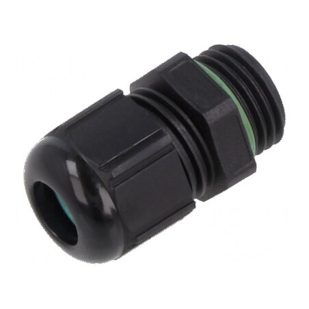 Garnitură etanșare M16 1,5 IP68 poliamidă neagră | Electronic-mag.ro | Componente Electronice